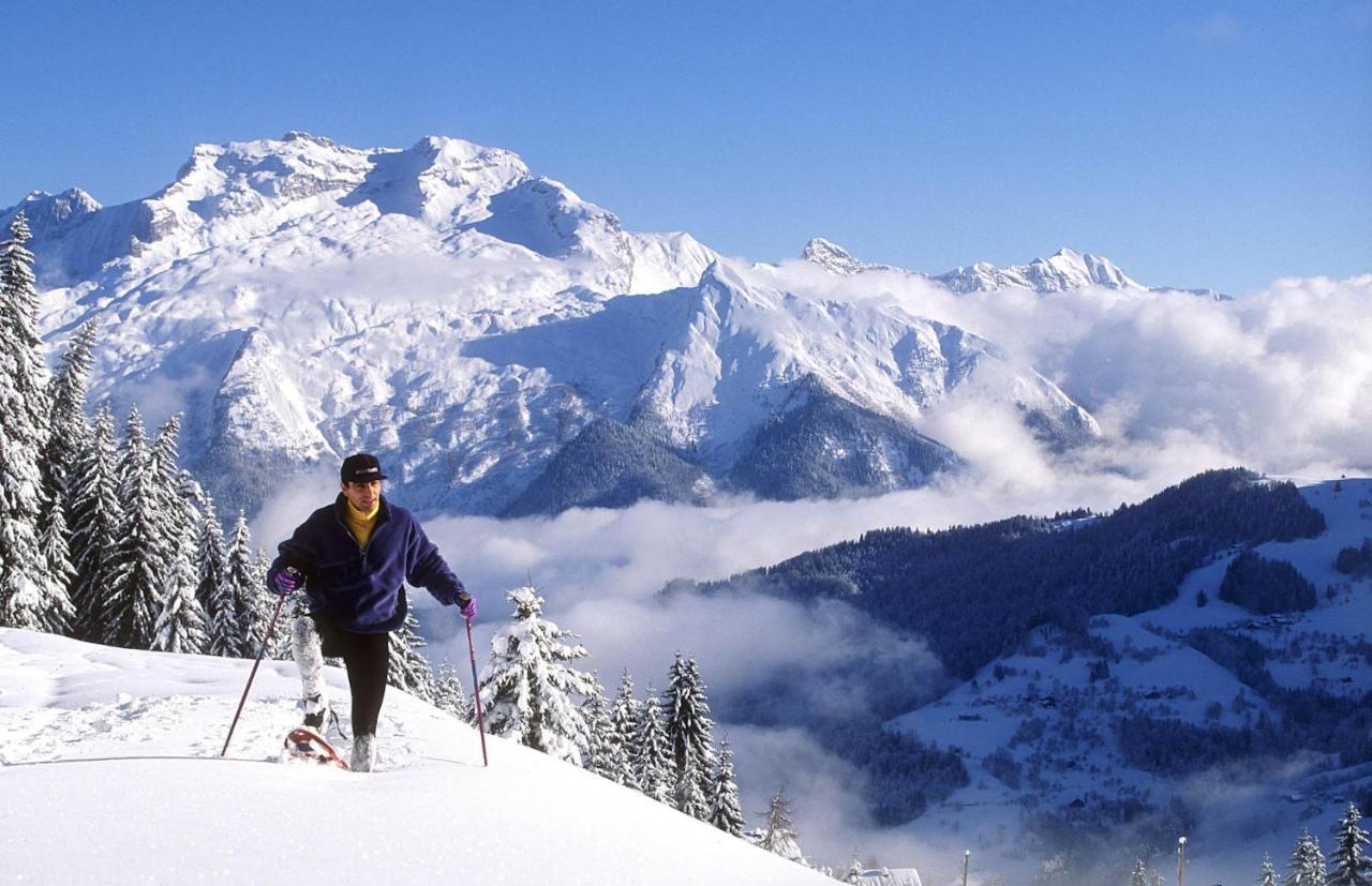 Les Chalets-Hotel De La Croix-Fry มานิโกด ภายนอก รูปภาพ